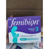 Femibion 3 boxes of 56 pills, 4 weeks from Germany