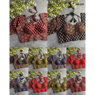 AD-1253~DESIGNER PURE AJRAKH COTTON PRINTED BLOUSE