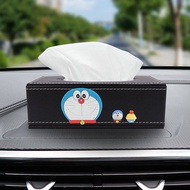 Car Tissue Box Cartoon Cute Car Interior Decoration Automobile Armrest Box Cover Tissue Box Dashboard Seat Type Paper Extraction Box Multifunctional T4Iu