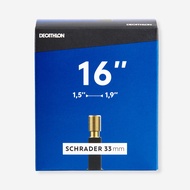 DECATHLON 寬度 1.50 至 1.90 的 16" 美式氣嘴內胎。