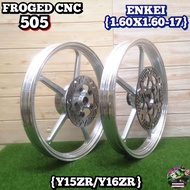 Y15ZR Y16ZR FROGED 505 CNC ENKEI HYLOS SPORT RIM