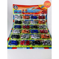24 Pieces Model Simulation Cars 49A