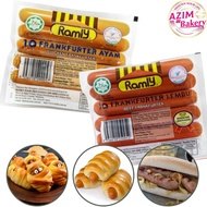 (NO COD,ONLY ONLINE PAYMENT)Ramly Chicken | Beef Frankfurter 340g | Frankfurter Ayam | Chicken Sausa