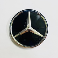 2017 W213 Front Grille Emblem Radiator Grill Logo (Chrome Black) Mercedes Benz E Class E200 E250 E30