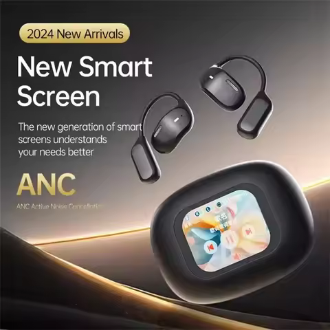 TWS Wireless Earbuds JM16 Bluetooth Earphones HiFI Stereo Colorful Touch Screen Control Sports Headp