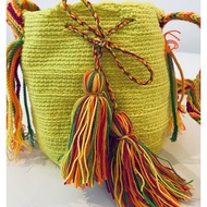 Wayuu Malaysia: Handmade Authentic Unique Colourful Cotton Wayuu Mochila Bag from Columbia (Small Si