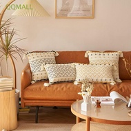 QQMALL Home Pillowcase Bed Throw Pillow Cushion Cover Sofa Bedroom Tassel Bohemian Tufted Soft Pillow ShamMulticolor