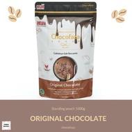 Original Chocolate Chocofaza Premium Chocolate Drink Now Healthy Halal Without Artificial Sweetener 1000GR