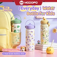 MODOFO 18oz Kids Tumbler Thermos Bottle Kids Botol air budak SUS Water Bottle Aquaflask Tumbler Cute