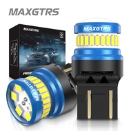 Maxgtrs 2X Led T20 1157 BAY15D P21/5W P27/7W Ba15d LED 7443 W21/5W LED tín hiệu báo rẽ đèn xe ô tô p