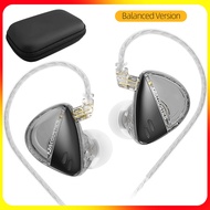 FAAEAL KZ Libra X Version Earbud With PU Storage Case HiFi In-ear Monitor Ultra-Wide Frequency Dynam