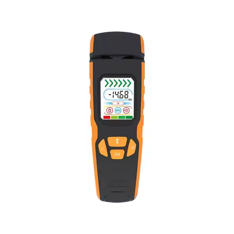 GUANGYAN S2 One Step Electric Fiber Optic Identifier Live Fiber Optical Detector with Visual Fault L