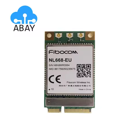 Fibocom NL668-EU Mini PCIE IoT Modules NL668 Chips LTE Cat4 Module B1/B3/B5/B7/B8/B20/B28/B38/B40/B4