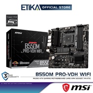 MSI B550M PRO-VDH WIFI | Micro ATX Gaming Motherboard | AMD AM4 Socket | M-ATX