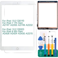 for iPad 7 7th Gen Touch Screen for iPad 8 8th Gen Screen Replacement for iPad 10.2 2019 Digitizer A