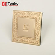 Tenko TK-F88-50 Neoclassical Square Network Socket