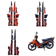 Yamaha F1ZR F1 Zr 2002 Full Clutch List Motorcycle Standard F1ZR 2002 Striping Stickers