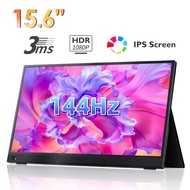 Full hd screen15.6Inch2k Portable Display144hz Extension4k Monitor PS5/XBO Computer Mobile Games
