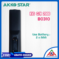 Remote Receiver K-VISION Parabola AKKO STAR KVS C/K2000 - B0310 Hitam
