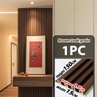 【Ready Stock】PVC Fluted Wood Panel WPC Panel Wall Panel Board Wall Design Decor Dinding decor 木格珊墙板