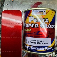 CAT DUCO  PENTA METALLIC NC CANDY HONDA RED MET /MERAH METALLIC  200 GRAM.