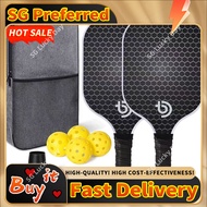 [SG PICKLEBALL][SG stock Fast Shipping]Pickleball Paddles Set with Pickleball Rackets, Pickle Ball P