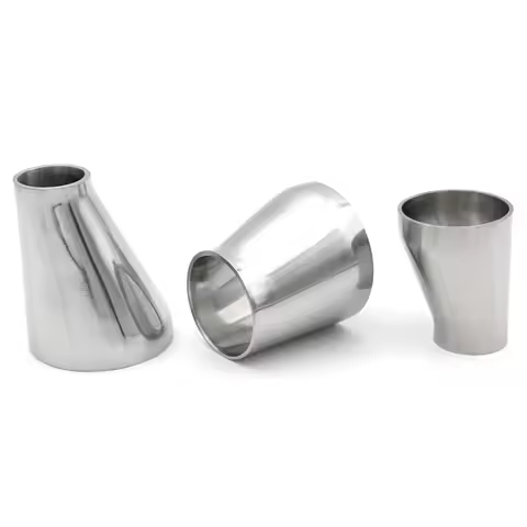 Butt Welded Eccentric Reducer Welding SS304 Stainless Steel Sanitary 19 25 38 45 51 57 63 76 89 102m