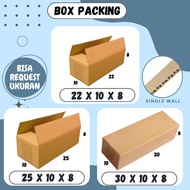 Packing Box 30x10x8 / 25x10x8 / 22x10x8 / 20x10x8 / 15x10x8 / 10x10x8 Box A1 Cardboard Packaging Box