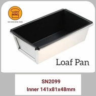 Sanneng Sn2099 - Loaf Pan Non Stick 130Gr 12.1 X 8.1 X 4.8Cm Free Shipping