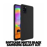 Casing SOFTCASE PRO CAMERA BLACK MATTE For Samsung Galaxy A31