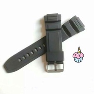 TALI JAM TANGAN SKMEI 1370 RUBBER STRAP JAM SKMEI 1370 FREE 2 PEN WARNA HITAM