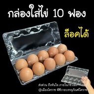 Egg Box 10 Eggs Lockable
