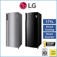 LG GN-304SLBT / GN-304SHBT Vertical Freezer 171L With Smart Inverter Peti Sejuk