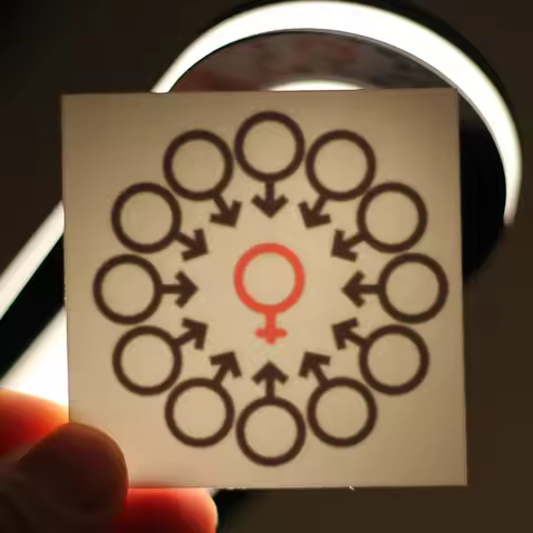 Cuckold 2 Symbol Temporary-Tattoo, Adult Waterproof Sticker