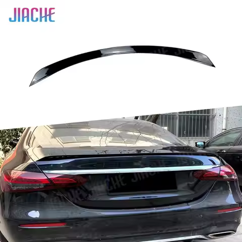 ABS Material Rear Trunk Spoiler Boot Lip Wing Spoiler For Mercedes Benz E Class W213 E250 E300 E43 E
