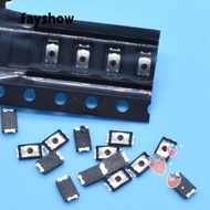FAYSHOWSG 50pcs Tactile Push Button SMD Thin Film Key PCB Push-button 4 Pin Micro Switch