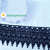 Renda Giper Lop Mukena Bordir Gamis/Renda Besar