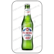 Peroni Nastro Azzurro 0.0% Alc - Alcohol Free Premium lager - Italy (01 x 330ml) BBD Oct 2026
