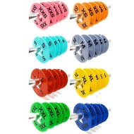 6pcs/set Size Divider Hanger XS-XXL Clothes Hanger Size Divider