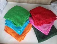 3 pcs saputangan handuk kecil/ saputangan handuk/ saputangan lap wajah