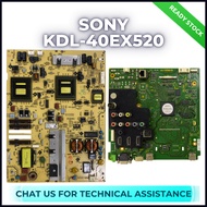 Sony KDL-40EX520 Power Board Main Board APS-285 1-883-804-22 A1803702C 1-883-753-93