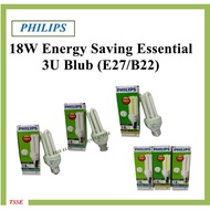 Philips 18w Energy Saving Essential 3U PLCE Bulb