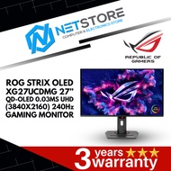 ASUS ROG STRIX OLED XG27UCDMG 27-INCH 4K QD-OLED PANEL 240HZ 0.03ms GAMING MONITOR - 90LM0B20-B01911