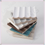 Solid Wood Grid Panel TV Background Wall Great Wall Grid Panel Large Concave Arc Wave Inner Circle S