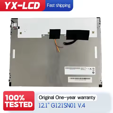 12.1" inch LCD Screen Panel G121SN01 V4 V.4 800x600 TFT LCD Display panel Replacement