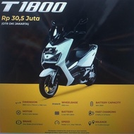 MOTOR LISTRIK UNITED T1800 (SETELAH DIPOTONG SUBSIDI 7 JUTA)