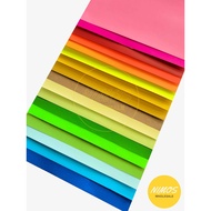 [Shop Malaysia] fluorescent colour a4 sticker paper kertas warna shinning 10keping 10sheet 10s 80gsm a4 inkjet / laser printing