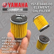 YAMAHA OIL FILTER ELEMENT 1S7-E3440-00 FOR SNIPER 135,150,155/XMAX V1,V2/R15 V2,V3/SIGHT/VEG