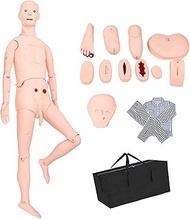 Demonstration Human Manikin Training CPR Simulator, PVC Anatomical Mannequin, Body Care Simulator Mo