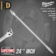 Milwaukee 1/2" Drive Breaker Bar 24" Inch / Milwaukee 1/2" Long Breaker Bar / 609MM Long Bar / 4932-